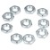 Ruthagica axis 8 mm, silver color