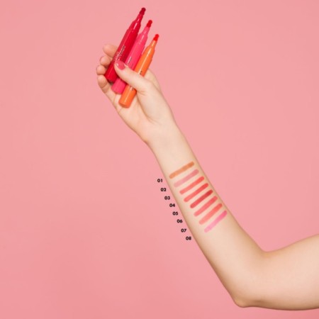 Тинт для губ Deborah Milano Aqua Tint Lipstick, тон 06 герань, 2.5 г-5