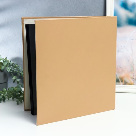 Photo album magnetic 20 sheets "Figs and circles" in a box 34x4x33 cm-1