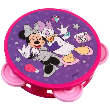 Musical instruments "Marakas and Buben: Minnie Mouse", 3 objects, pink color-1