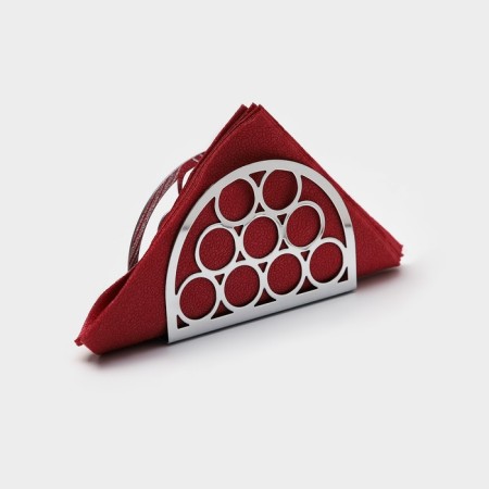 Salphetens Dolyana "Ring", 13 × 4 × 9 cm, silver color