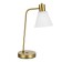 Evoluce bedside lamp. Sle1561-304-01. Arki. 1x60 watts, E27, 16x16x43.8 cm, brass color