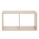 Rabberry No. 3 Dice Cube 2 sections, 360x320x705, Dub Sonoma