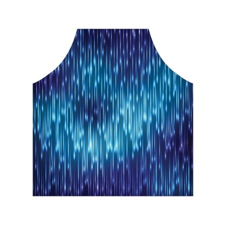 Apron kitchen with a photo print "Rain Wall", adjustable, size OS-2