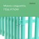Decorative fence, 30 × 300 cm, 5 sections, plastic, turquoise, Greengo