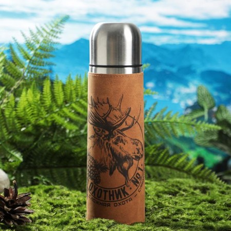 Set "Elk", thermos 500 ml, mug 2 pcs-2