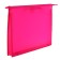 Folder for drawings and drawings A3, 420 x 343 x 50 mm, 0.9 mm, with handles, plastic, lightning from above, "standard" pr 3, pink