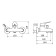 Bath mixer Zipponi Kristal, 1-crap, with hand-watering watering cums, color chromium