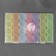 Organizer for needlework, 7 organizers of 4 departments, 17.5 × 10.5 × 2.5 cm, color mix