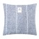 Pillowcase decorative Ethel pigtail color blue, 45x45 cm polyester