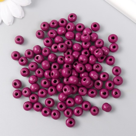 Beads for creativity tree "Plum" D-0.8 cm, set 20 grams-1