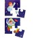 Bilateral puzzle 6+1 "Cosmos", 24 elements
