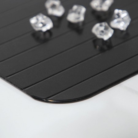A baking sheet for defrosting products of a shade, 29.5 × 20.5 cm, black color-2