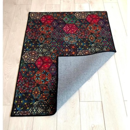 Rosetta Dzhtal carpet, size 100x133 cm, print cube-2