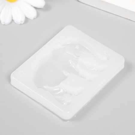 Mold Silicon "African Elephant" 0.8x7x5.5 cm-1