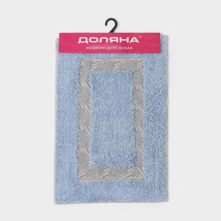 House rug of Venzel, 40 × 60 cm, blue color-4