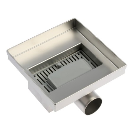 TIM BAD451502, 150 x 150 mm, for tiles, hydro+dry smell protection-4
