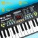 Synthesizer "Funny Melodies" with a microphone, 37 keys