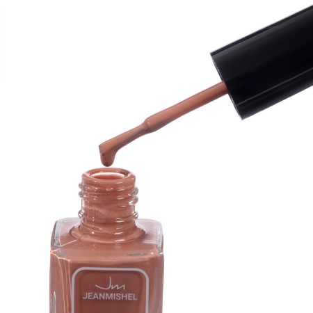 Nail polish with Nude Collection gel effect, tone 205, caramel, 12 ml-3