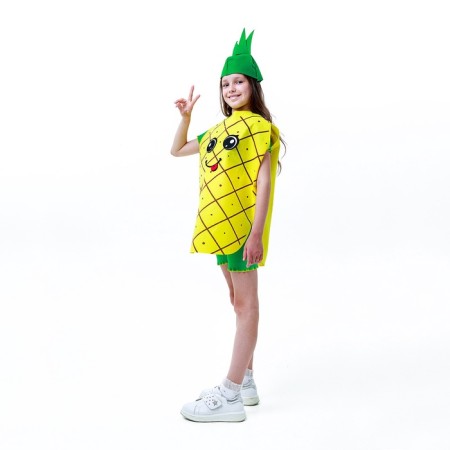 Carnival set "Bending pineapple", felt-3