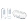 Children's toothbrush 2 pcs per finger, in a transparent container, silicone