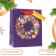 Gift package "Festive wreath", 18 x 22.3 x 10 cm