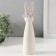 Souvenir Ceramics "Bunny in a lilac vein" 4.6x3.9x18.6 cm