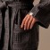 Welfare Women's bathrobe SL Home: Chess "Grig Sandre", size S, 100% cotton, 340 g/m2