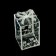Folding box from PVC 6 x 6 x 10 cm "Spring mood"