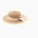 Women's hat minku, light brown color, rr 58