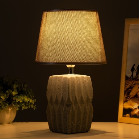 Alade table lamp E14 40W gray 20x20x33 cm Risalux-1