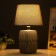 Alade table lamp E14 40W gray 20x20x33 cm Risalux