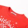 New Year. Pajama nursery (longshit/pants), red color, height 122 cm
