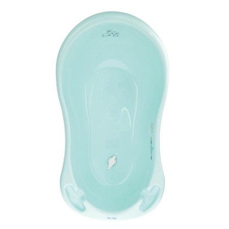 Bath children's “rabbits” with a drain, 86 cm, turquoise color-2