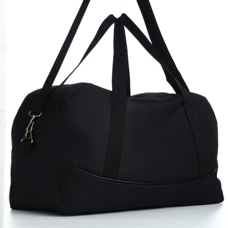 Sports bag, Textura, average size, black/white color-4