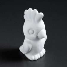 Фигура для раскраски "Попугай" 9х5,5х4,5см