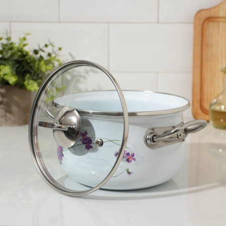 Poster "Lilac", 2.1 l, glass cover-1