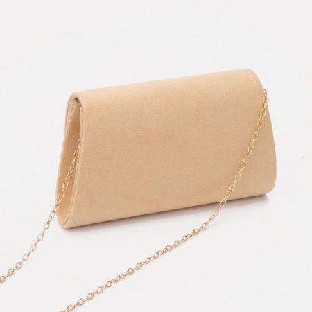 Female bag on a magnet, beige color-1