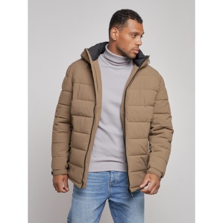Sports male Winter, size 58, brown color-6