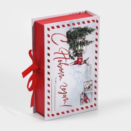 Box - Kniga "Bright holiday!", 20 x 12.5 x 5 cm, New Year-2