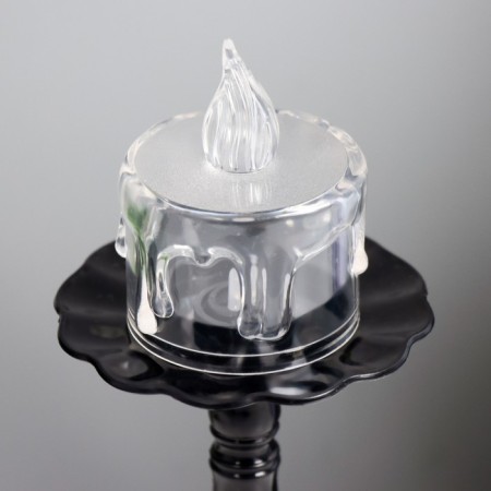 Spinker "Candle on the stand" LED 0.5W from 3xlr44 batteries 6x6x14.5 cm Risalux-2