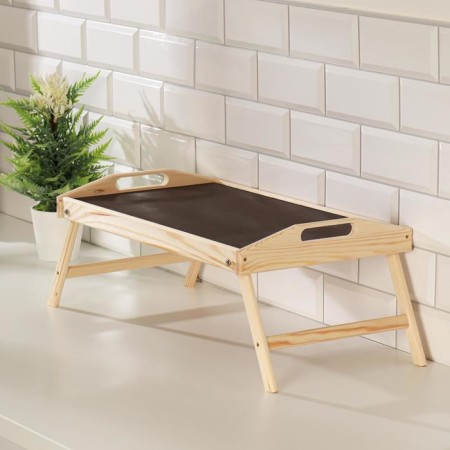Folding breakfast table, 50 × 30cm, with handles-10
