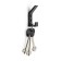 Furniture hook Cappio jack, two -rod, black color