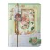 Notebook Gift, A6, 96 sheets, color block, with a curly knife, PVC cover, 3D, "Anime", mix