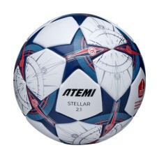 Football Ball ATEMI STELLAR-2.1, PU+EVA, R.4, Thermo MOULD (b/sutures), district 65-66