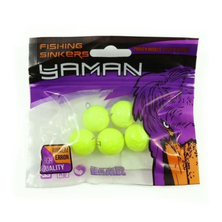 Cargo Cheburashka painted collapsible Yaman 5 pcs., 52 g, yellow-8