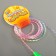 Baby rope "Above all", the color is green