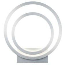 Lamp LED LED Planetary 2XLED 18W, size 30x5.5x30 cm, color chromium