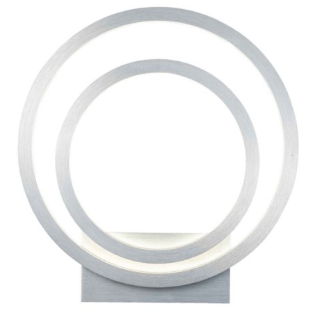 Lamp LED LED Planetary 2XLED 18W, size 30x5.5x30 cm, color chromium