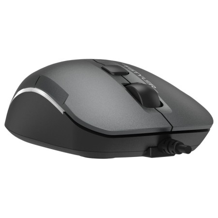 Mouse A4Tech FSTYLER FM26 Gray/Black Optical (2000DPI) USB for a laptop (4but)-6
